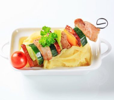 vegetable skewer