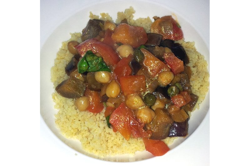 tangy couscous [vegan]