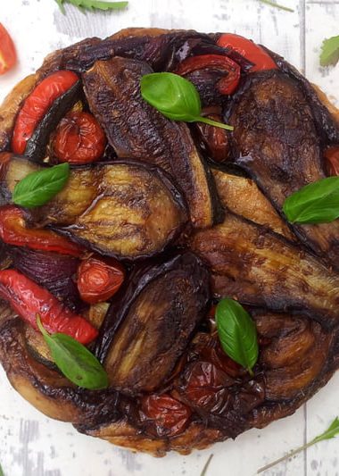 Roasted Mediterranean Vegetable Tatin by The Flexitarian