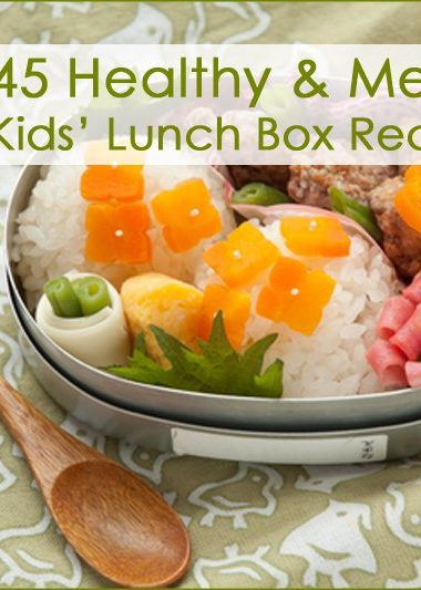 45 Healthy & Meat-Free Kids’ Lunch Box Recipes