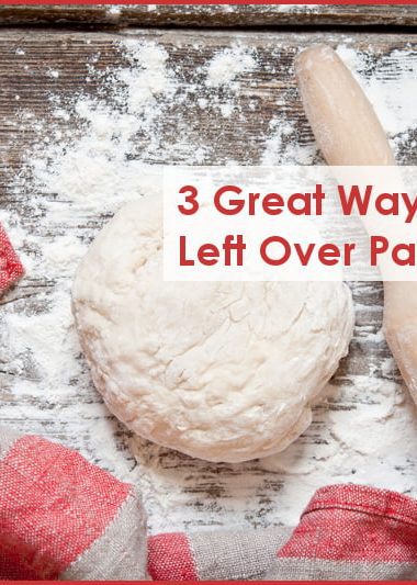 3 Great Ways to Use Left Over Pastry Dough