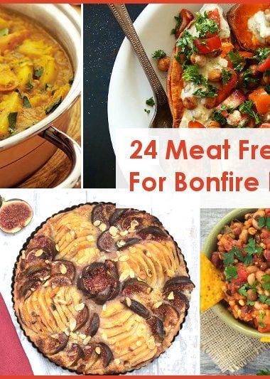 24 Meat Free Recipes For Bonfire Night