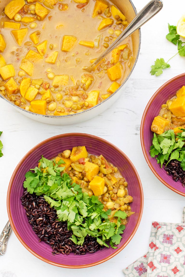 Sweet Potato Lentil Curry