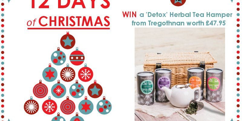 WIN a 'Detox' Herbal Tea Hamper from Tregothnan – 12 Days of Christmas Competition Day 12