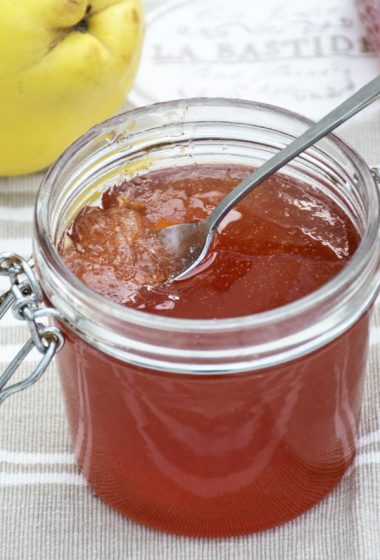 Quince Jelly [vegan] &copy; The Flexitarian - Annabelle Randles