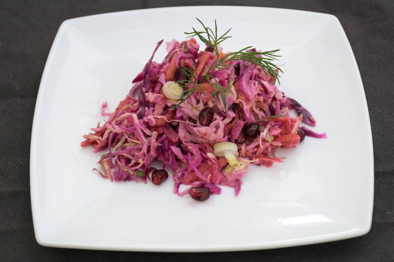 Coleslaw #vegan by The Flexitarian