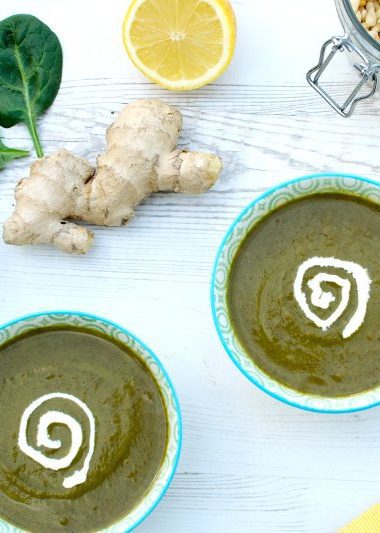 Spinach Soup [vegan] by The Flexitarian
