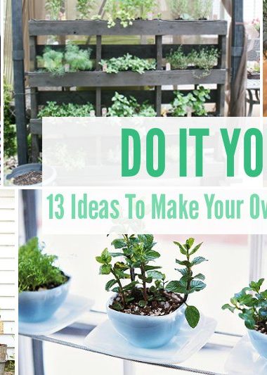 13 DIY Ideas To Make Your Own Herb Garden