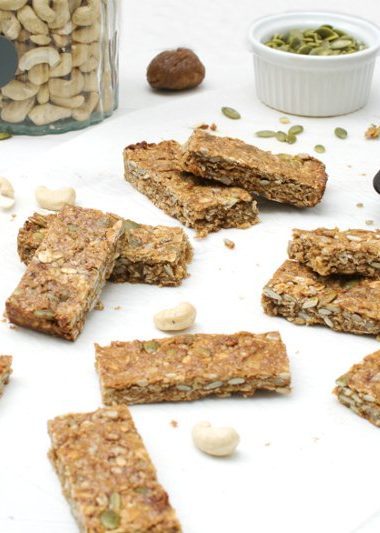 Cashew & Fig Bars [vegan] [gluten free] by The Flexitarian