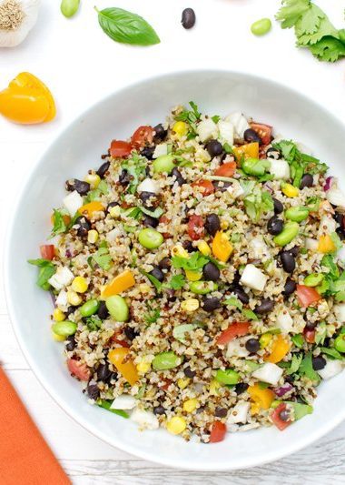 Quinoa Confetti Salad [vegan] by The Flexitarian