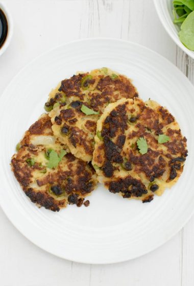 Leftover Risotto Fritters [vegetarian] by The Flexitarian