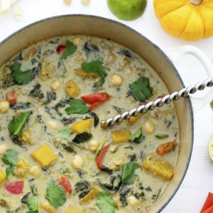 Thai Green Pumpkin Curry [vegan] [gluten free] © The Flexitarian - Annabelle Randles