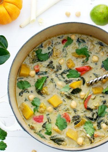 Thai Green Pumpkin Curry [vegan] [gluten free]