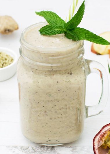 Apple, Banana & Passion Fruit Smoothie [vegan] [gluten free] by The Flexitarian