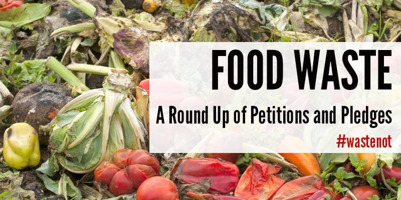 Food Waste A Round Up of Petitions and Pledges