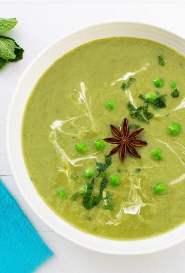 Star Anise Pea, Leek & Parsnip Soup [vegan] [gluten free] by The Flexitarian