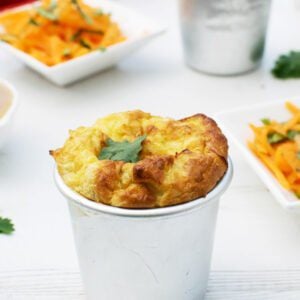 Leek Soufflés With Miso Dressing [vegetarian] by The Flexitarian