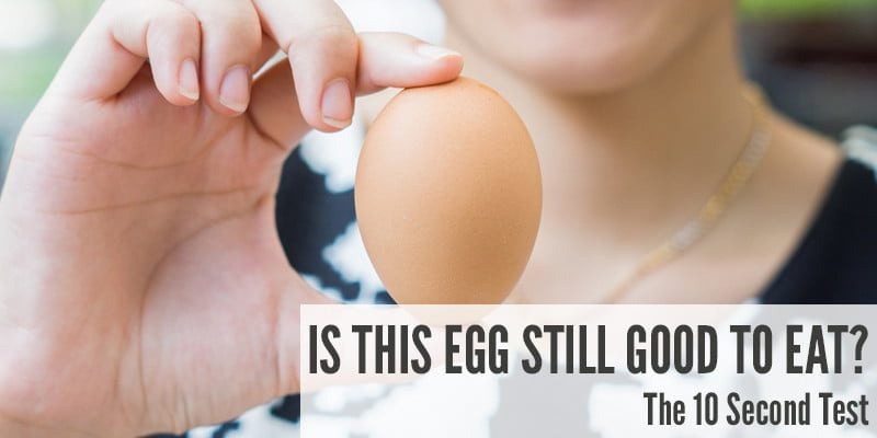 Is This Egg Still Good To Eat? The 10 Second Test