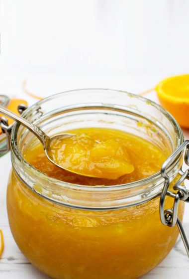 Orange & Mango Jam [vegan] [gluten free] by The Flexitarian