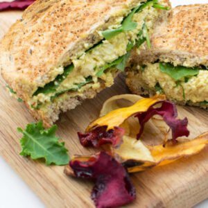 “The No-Egg” Vegan Egg Sandwich [vegan] by The Flexitarian