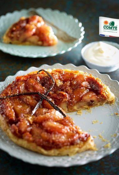 Comt&eacute;, Banana & Vanilla Tatin [flexitarian] by The Flexitarian
