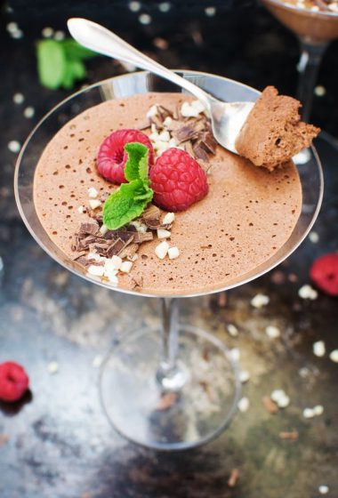 Dreamy Chocolate Mousse [vegan] [gluten free] by The Flexitarian