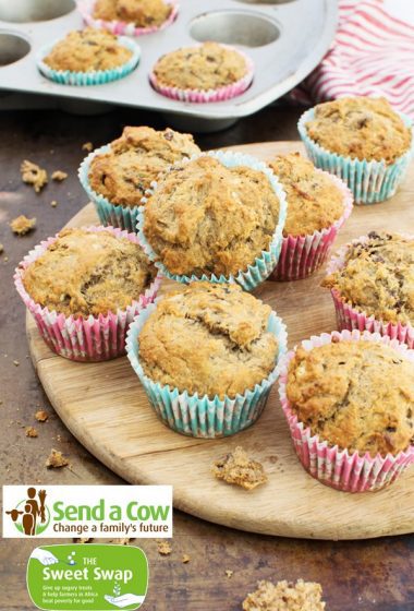 Banana & Dates Muffin&rlm; [vegan] [no refined sugar] by The Flexitarian