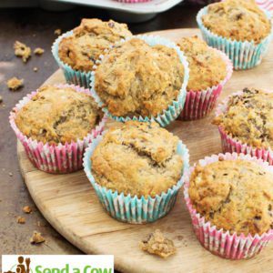 Banana & Dates Muffin‏ [vegan] [no refined sugar] by The Flexitarian
