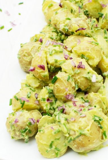 Creamy Potato Salad [vegan] [gluten free] by The Flexitarian