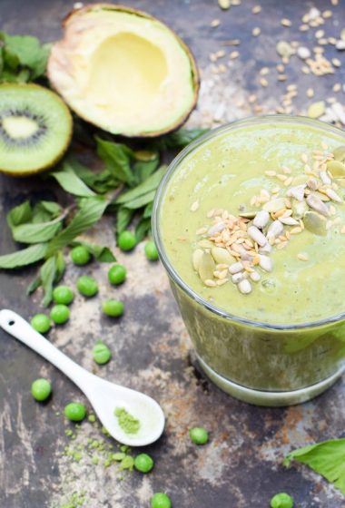 Oh So Green Smoothie [vegan] [gluten free] by The Flexitarian