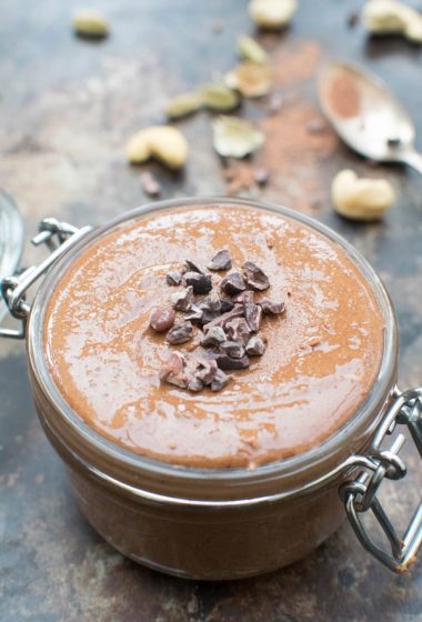 Chocolate Cashew Butter [vegan] by The Flexitarian