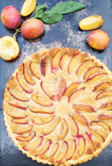 Plum Frangipane [vegan] by The Flexitarian