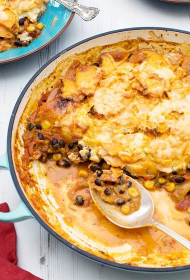 Sweet Potato & Black Bean Mexican Casserole [vegetarian] by The Flexitarian