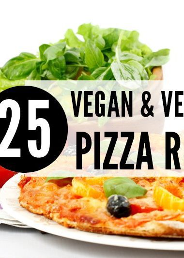 25 vegan & vegetarian pizzas