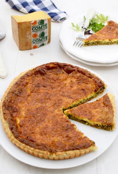 Curried Lentil Quiche with Comt&eacute; [flexitarian] by The Flexitarian