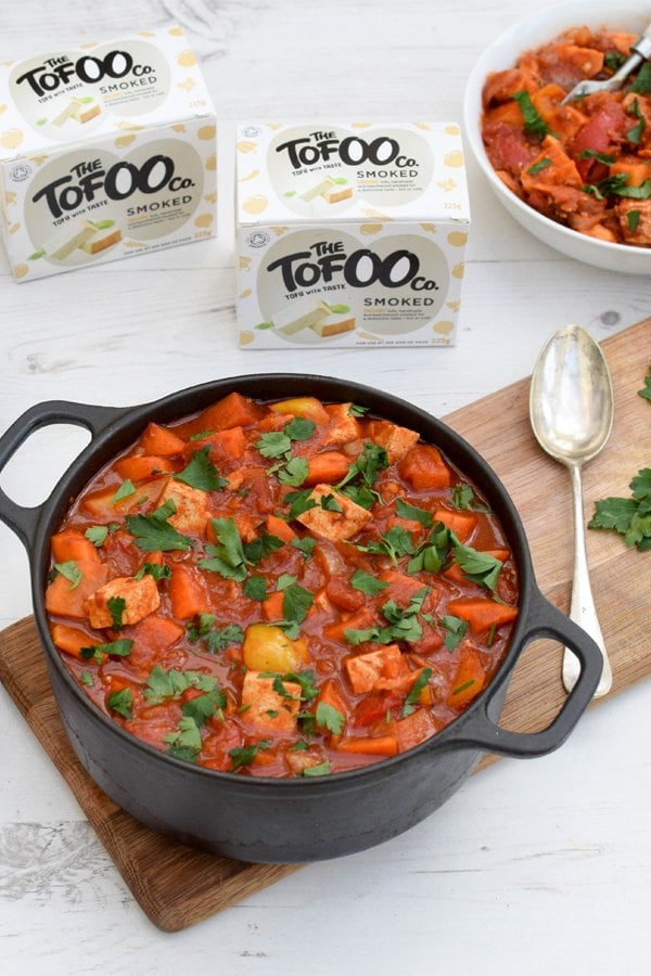 Smoked Tofu Goulash [vegan] [gluten free] by The Flexitarian