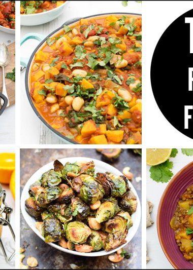 Top 5 Recipes 2016 by The Flexitarian