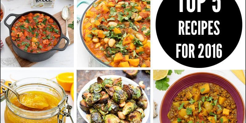 Top 5 Recipes 2016 by The Flexitarian