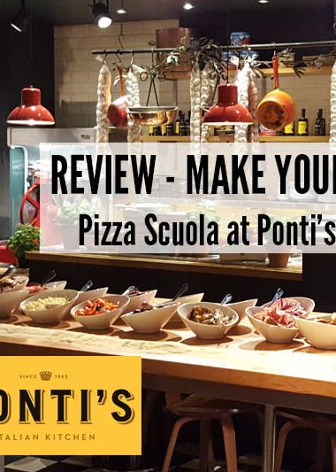 Make Your Own Pizza With Pizza Scuola At Ponti's Italian Kitchen