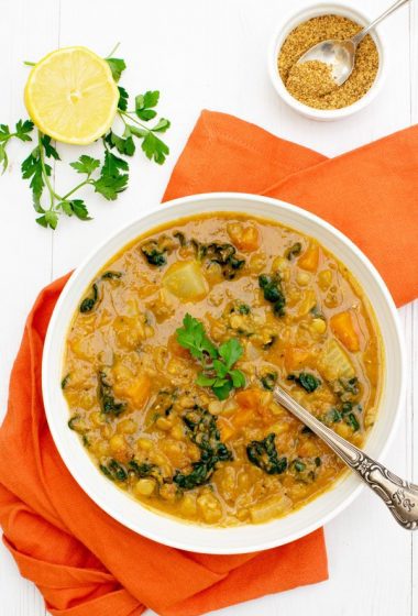 Hearty Lentil Soup [vegan] [gluten free] by The Flexitarian