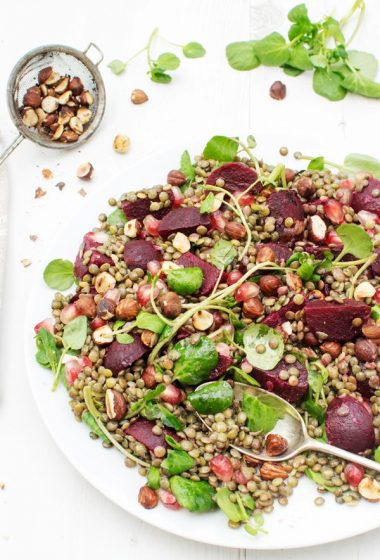Lentil & Beetroot Salad [vegan] by The Flexitarian