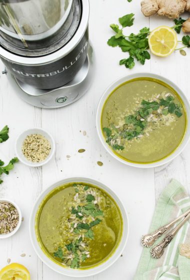Vitality Soup with Nutribullet Rx [vegan] [gluten free] by The Flexitarian