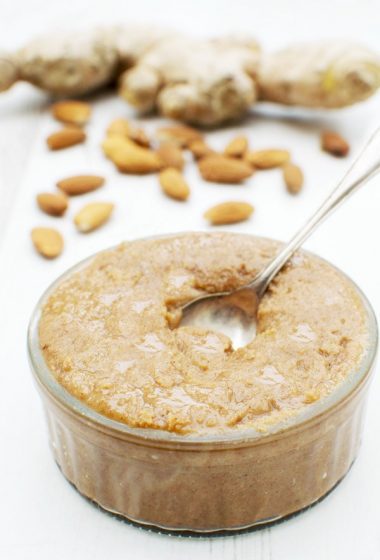 Almond & Ginger Nut Butter [vegan] by The Flexitarian