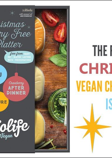 Violife Christmas Vegan Cheese Platter