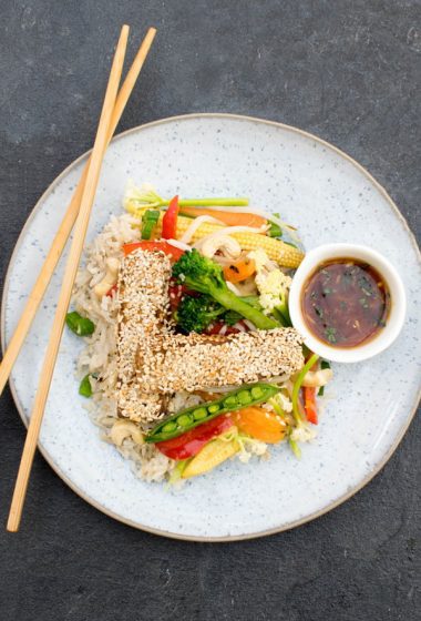 Crispy Sesame Tofu [vegan] by The Flexitarian