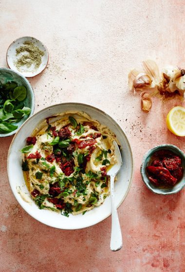 Mediterranean Tomato Hummus [vegan] by Dunja Gulin