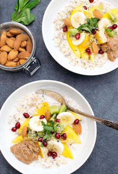 Rise & Shine Winter Porridge [vegan] by The Flexitarian