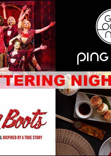 A Glittering Night Out: Kinky Boots + Ping Pong