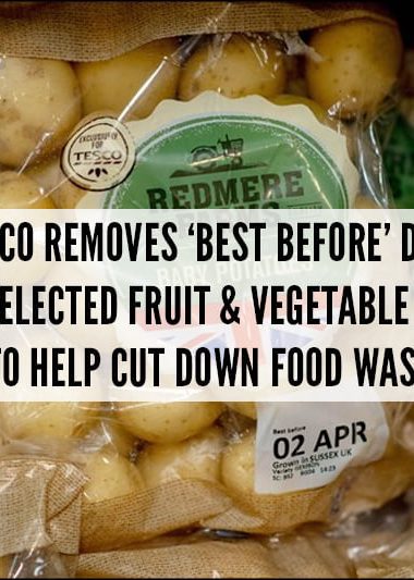 Tesco to remove &lsquo;best before&rsquo; dates of selected fruit and vegetable lines to help cut down on food waste