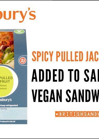 Spicy Pulled Jackfruit Wrap Added To Sainsbury’s Vegan Sandwich Range